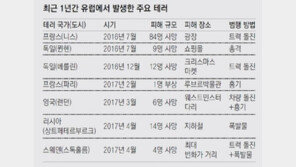 테러, 북유럽까지 덮쳐… 안전지대 없는 유럽