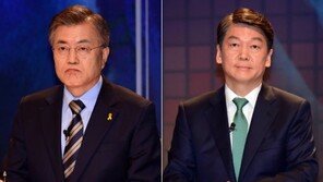 [대선후보 TV토론]문재인 측 “安, 임시정부 부정” vs 안철수 측 “文, 기억력에 문제”