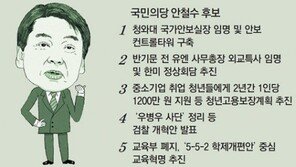 안철수, 안보실장부터 임명… 반기문특사 통해 한미정상회담 추진 