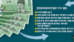 [김성모 기자가 써봤어요]환전 수수료 바가지 이렇게 피하세요