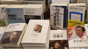 레어닉 ‘문재인’ 값 천정부지… 절판된 안철수 저서 8배 껑충
