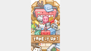 스마트폰게임 초기 시절의 풋풋함이 느껴진다. 데브시스터즈 'tape it up'
