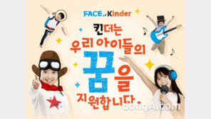 킨더초콜릿 ‘페이스 오브 킨더’ 캠페인 “경험을 통해 아이들의 꿈을 지원합니다”