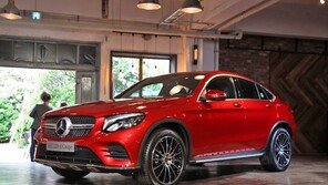 [신차 pic]벤츠 GLC 쿠페… ‘BMW X4'보다 역동적인 외관