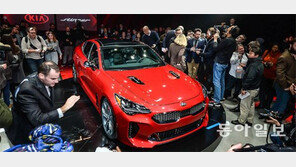 기아차, 고성능 스포츠카 ‘스팅어’ 핵심 사양 공개