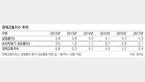 국민 체감하는 경제적 고통 5년만에 최고