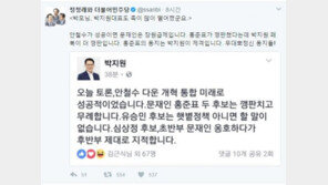 정청래, JTBC 대선토론 “안철수가 성공이면, 문재인은 장원급제…홍준표는 깽판”