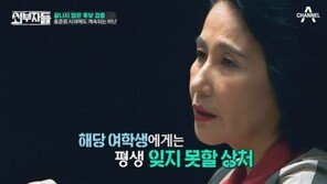 ‘외부자들’ 홍준표 ‘돼지발정제’…정봉주 “성범죄 불감증” 전여옥 “여학생, 평생 상처” 