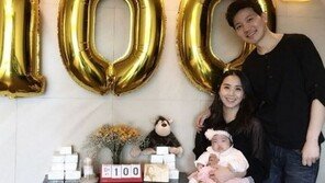 ‘택시’ 이지애♥김정근, 딸 서아 백일 맞아 ‘찰칵’…“잘 키울게요”