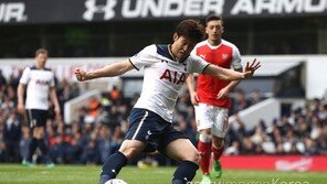 손흥민 ‘평점 8점’ 양팀 최고 활약…토트넘, 아스날 2-0 격파