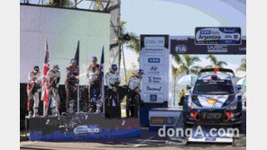 현대차 월드랠리팀, 막판 역전 질주로 1위 쾌거