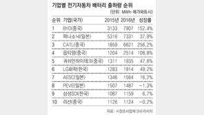‘한국 배터리’ 두손 묶인새… 덩치 키우는 中기업