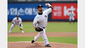 ‘10안타 맞고도 QS’ 피어밴드, 에이스란 이런 것