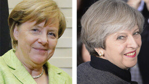 메르켈, 푸틴 만나 ‘선거 개입’ 경고… 메이 “지독히 어려운 여자 될 것” EU 압박