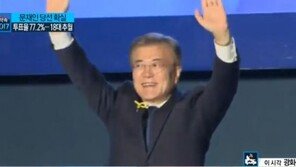 문재인 “지지하지 않는 국민도 섬기는 통합 대통령 되겠다”