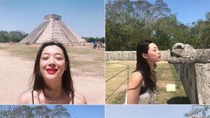 설리, 김민준 디렉터와 열애 인정 후 SNS 보니…치첸이트사서 ‘해맑은 미소’