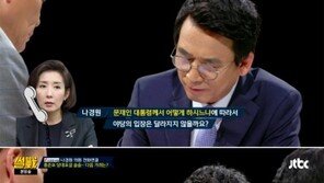‘썰전’ 나경원 “정부에 대한 한국당 태도? 文 대통령에게 달렸다”