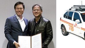 SKT 자율주행차, 美 엔비디아 손잡고 달린다