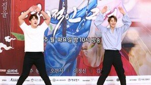 [동아포토]주원 ‘심형탁과 PT체조로 입대준비’