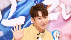 [동아포토]심형탁 ‘오늘도 도라에몽과 함께’