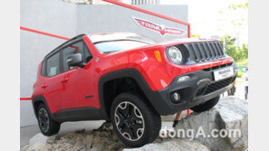 [신차 pic]지프 레니게이드 트레일호크의 ‘화려한 실내’