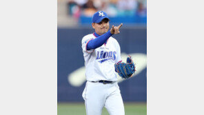 삼성 김상수가 목청 높여 파이팅 외치는 이유