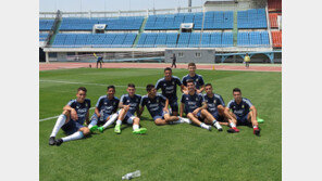 첫 훈련 아르헨 “평가전 통해 한국 분석 끝냈다”