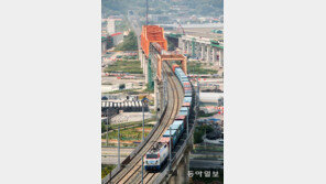 총길이 1.2km… 국내 최장 화물열차