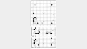 [바둑]알파고 vs 인간 특선보… 양걸침을 유도
