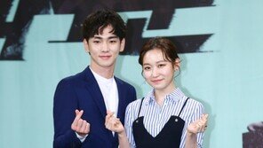 [동아포토]키-김슬기 ‘톡톡튀는 탄산수 커플’