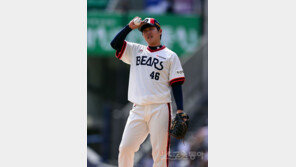 ‘안면 부상’ 두산 김명신 복귀채비, 23일 잔류군 합류