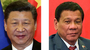 두테르테 “남중국해서 석유시추 계획” 시진핑 “끝내 강행하면 전쟁으로 갈것”