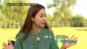 득녀 백지영 “정석원씨가 하는걸 보면, 내가 전생에 나라를 구했다는 생각”