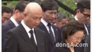노무현 전 대통령 추도식, 아들 노건호 삭발한 채 등장…왜?