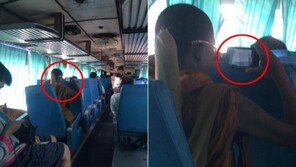 승복 입고 버스 안에서 포르노 감상…소리까지 켜놔 더 ‘뻔뻔’ 