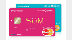 [2017 착한브랜드 대상]‘썸(SUM)타는 우리’ 체크카드로 인기몰이
