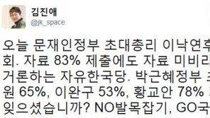김진애 “이낙연 인사청문회, NO발목잡기·GO국정”