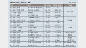 [Home&Dream]‘장미대선’ 끝나니 ‘장미분양’ 활짝∼