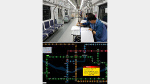 “화재 발생”… 비상조명 켜지며 탈출용 사다리 펼쳐