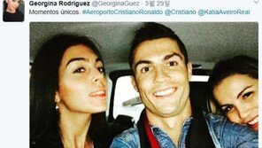 ‘호날두 여친’ 조지나 로드리게스 SNS 보니…호날두와 차 안에서 ‘활짝’