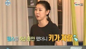 ‘나 혼자 산다’ 한혜진 “5년 동안 헬스 해 허리 교정…키 177cm 됐다”