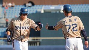 나성범 부상 경미, 가슴 쓸어내린 김경문 감독