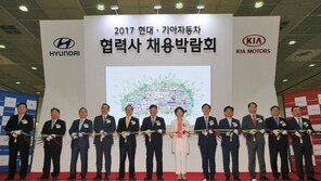 현대기아차, ‘2017 협력사 채용박람회’ 개막