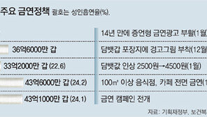 ‘덜 해로워보이는 담배’ 규제 옥죈다
