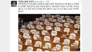 신동욱 “자유한국당, 이낙연 인준동의 표결안 퇴장…정당이길 포기한 꼴”
