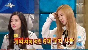 YG 6대 금지사항 ‘술·담배·클럽·운전·성형·연애’ 화제…누리꾼 “마약은 없네?”