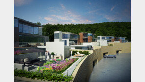 최상의 주거환경… 단독주택 용지 ‘운중 더 디바인’