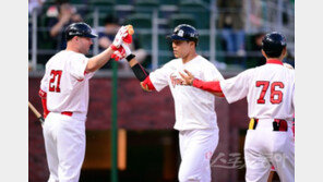 ‘57경기 100홈런-300타점’ SK의 괴력은 진행형