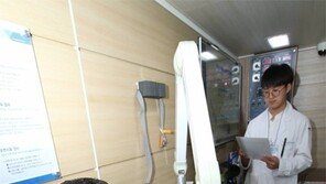 원자력 엑스포… 국산 갑상샘 측정기 체험