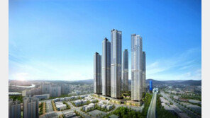 [화제의 분양현장]59층 초고층 랜드마크 아파트 